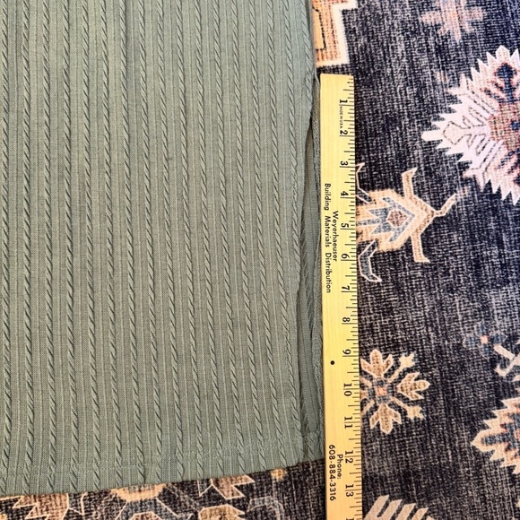 SHEIN Women’s Sleeveless Ribbed Tank Midi Dress Green Size Small/4 - Picture 8 of 8